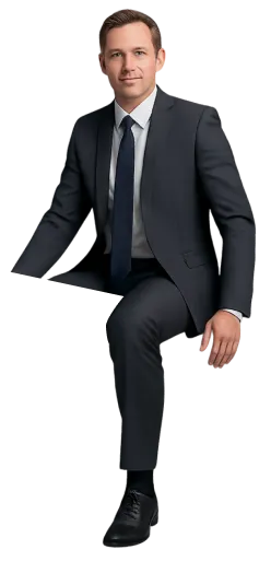 Человек в деловом костюме