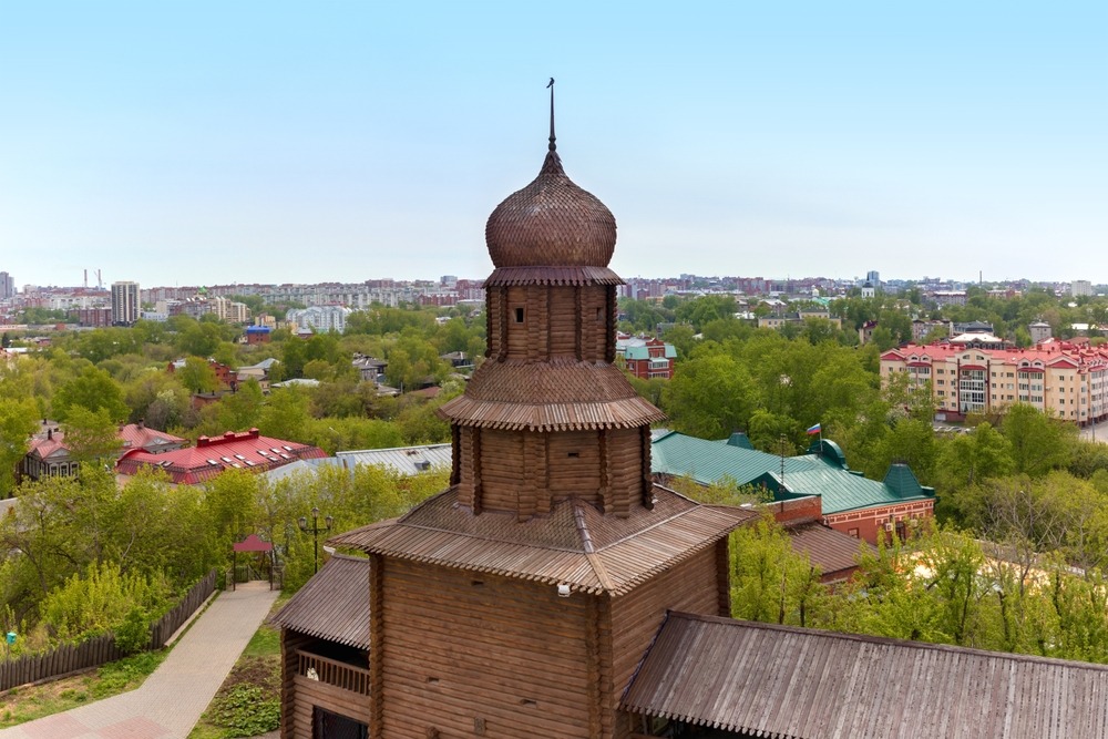 Спасская башня Томска