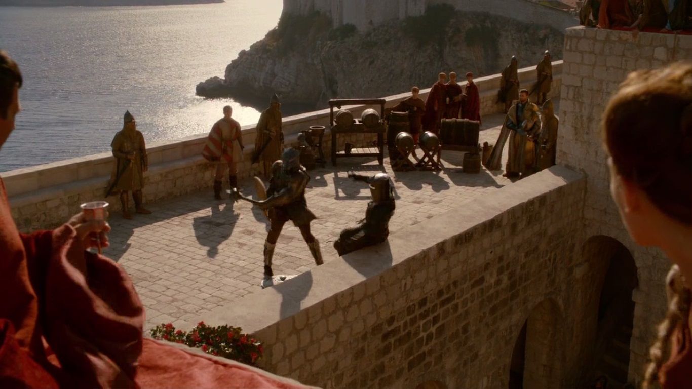 Кадр из сериала «Игра престолов»