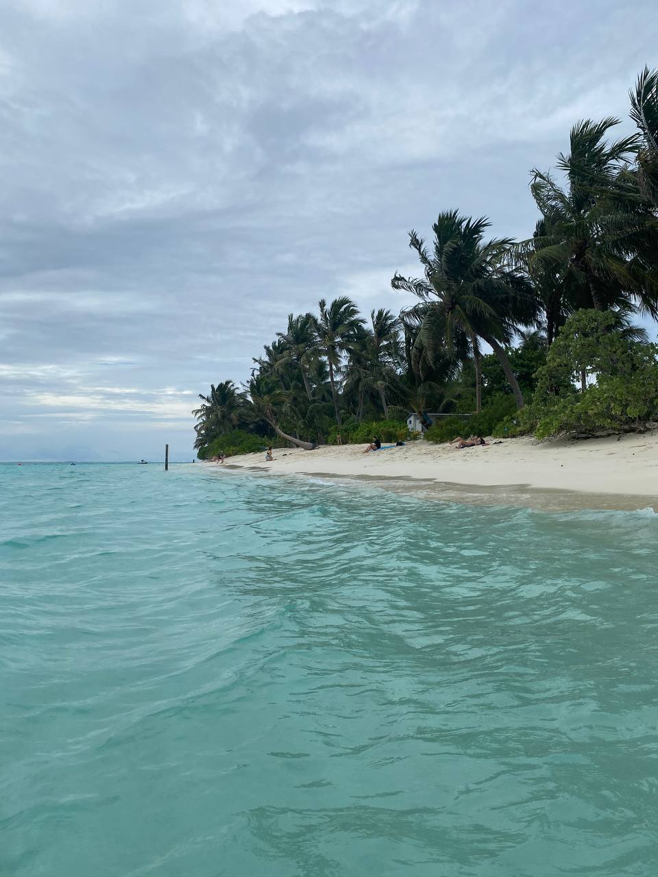 Пляж на Мальдивах