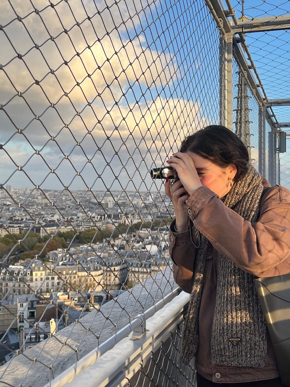 Вид на Париж с Нотр-Дама