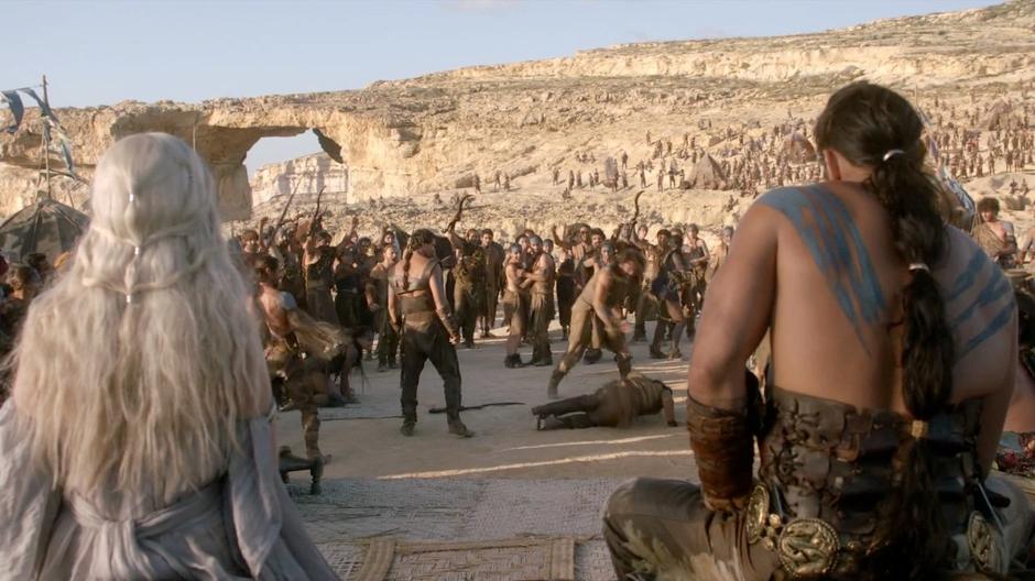 Кадр из сериала «Игра престолов»