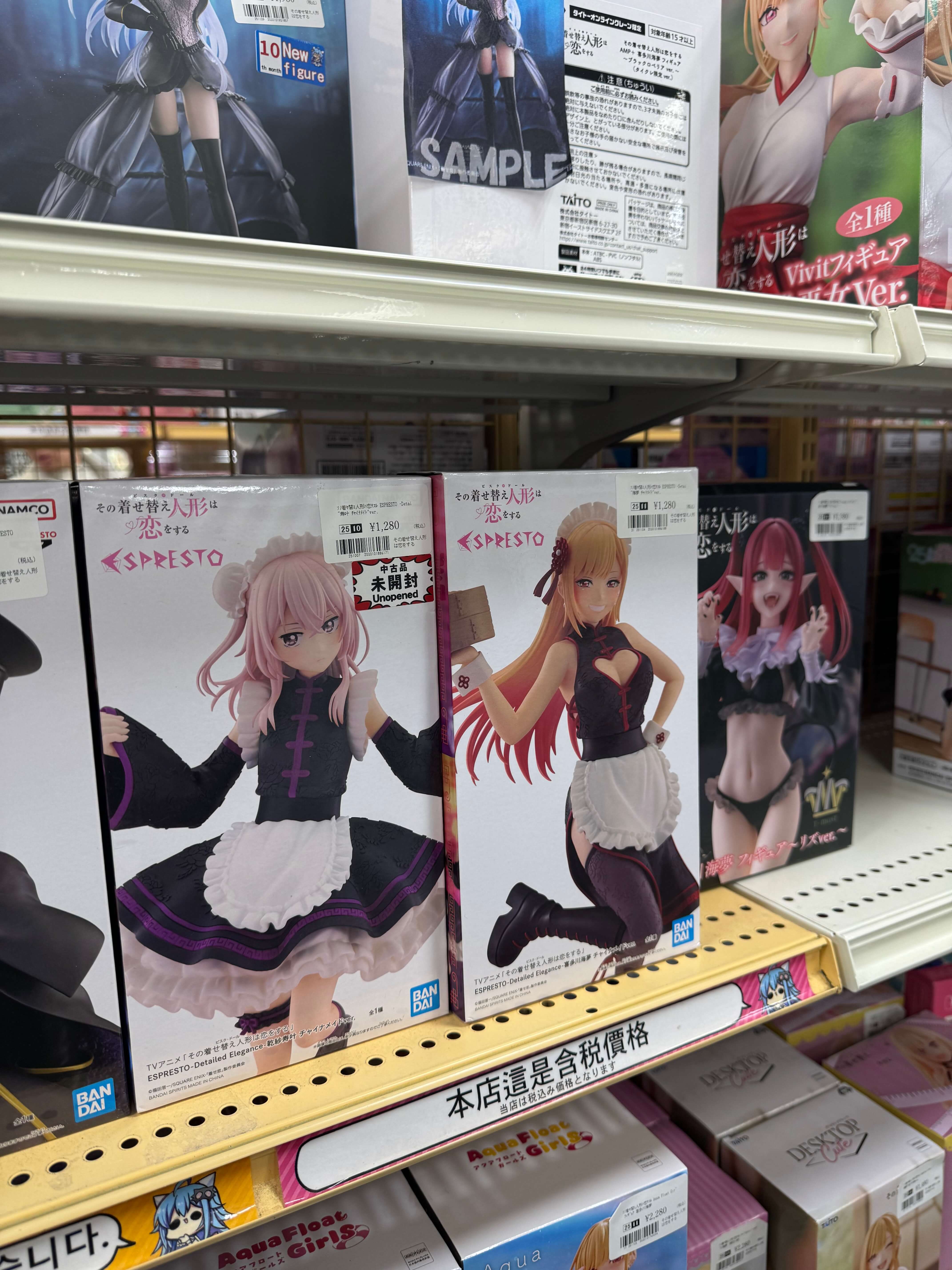 Аниме-фигурки в Японии