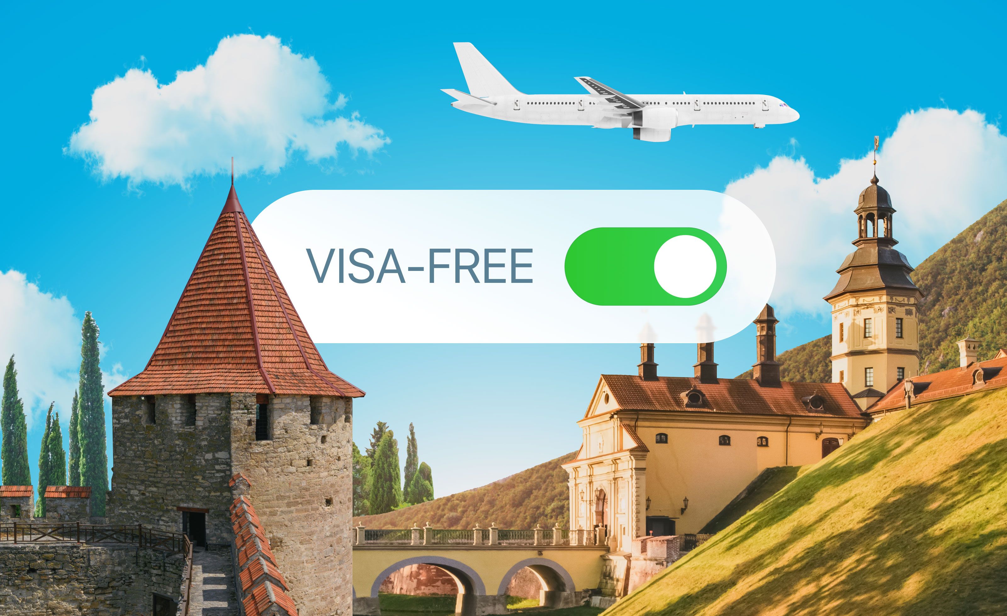 6 стран Европы, в которые можно полететь без визы в 2026 году