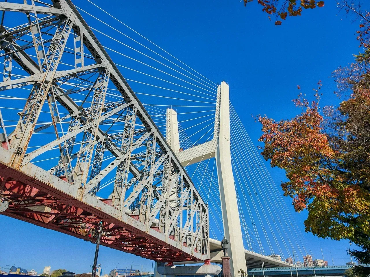 Мост через Обь в Новосибирске