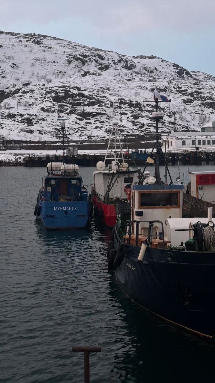 Корабли в Териберке