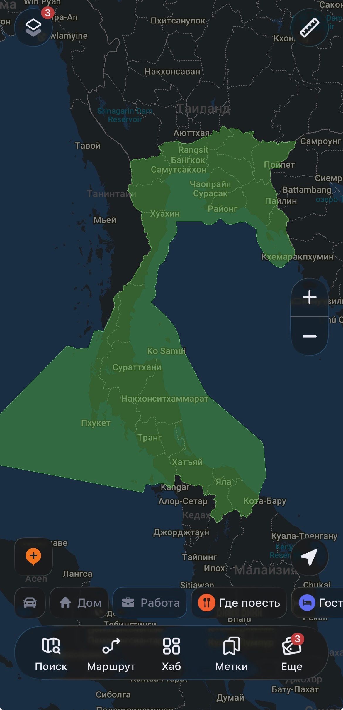 Приложение с картами