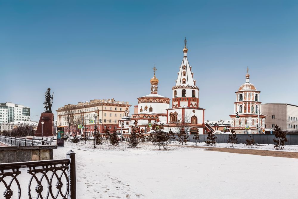 Иркутск зимой