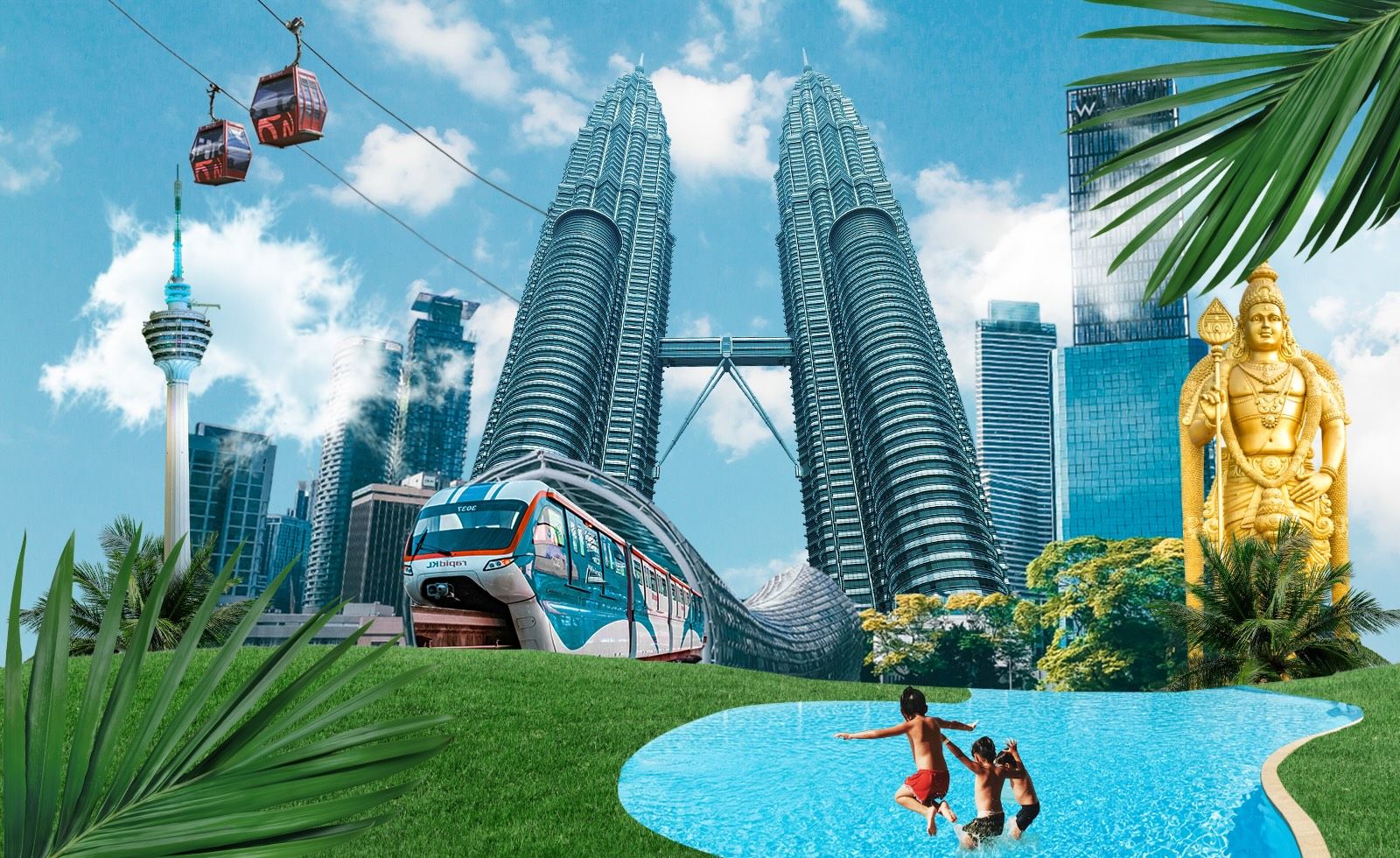 Куала-Лумпурға шыққан туриске нұсқау: көрікті жерлер, көлік пен тағам