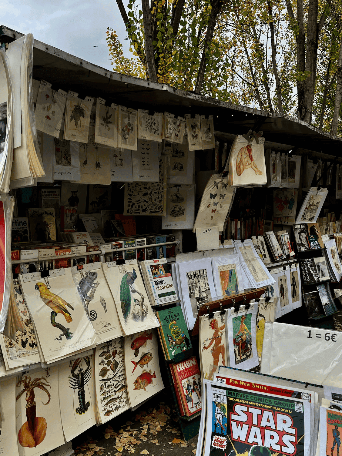 Магазин печати в Париже