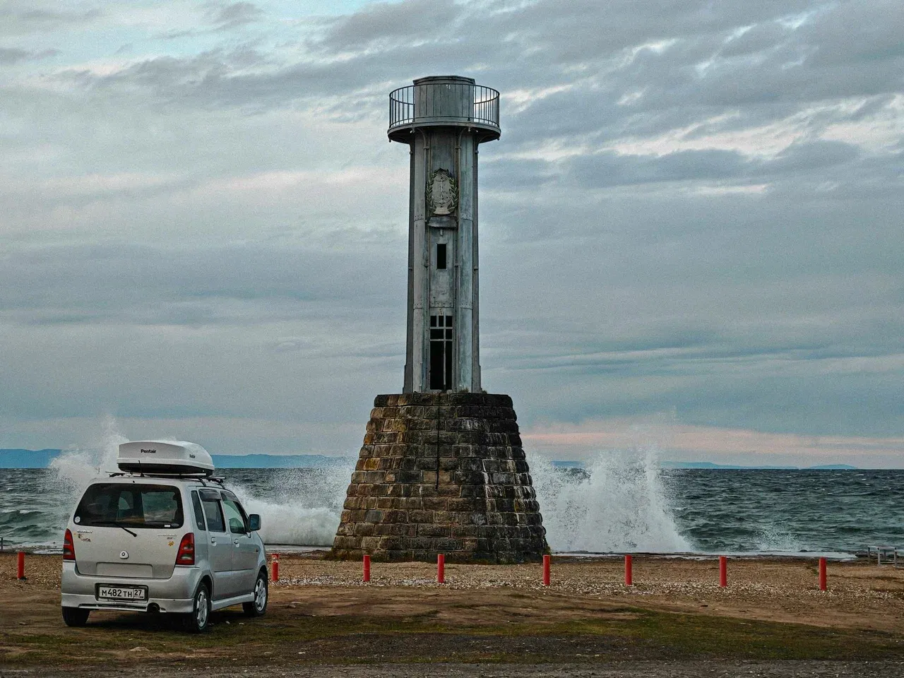 Маяк на озере Байкал