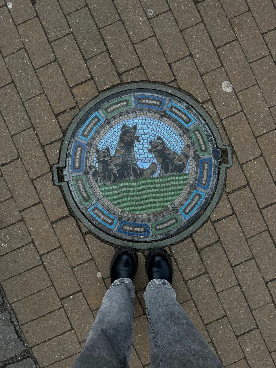 Мозаика в Зеленоградске