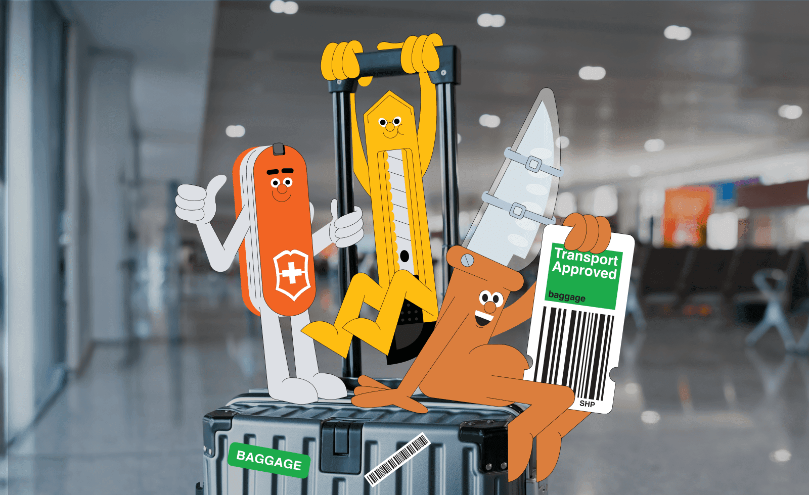 Можно ли провозить нож в самолёте