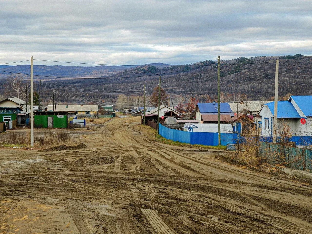 Сибирские деревни 