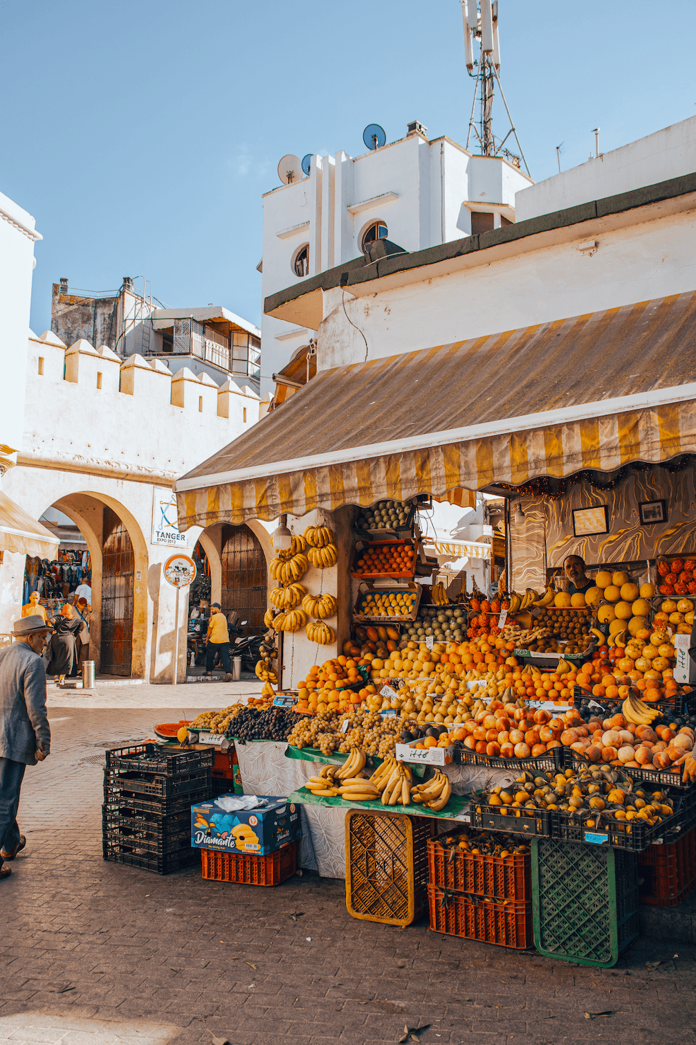 Рынок в Танжере, Марокко