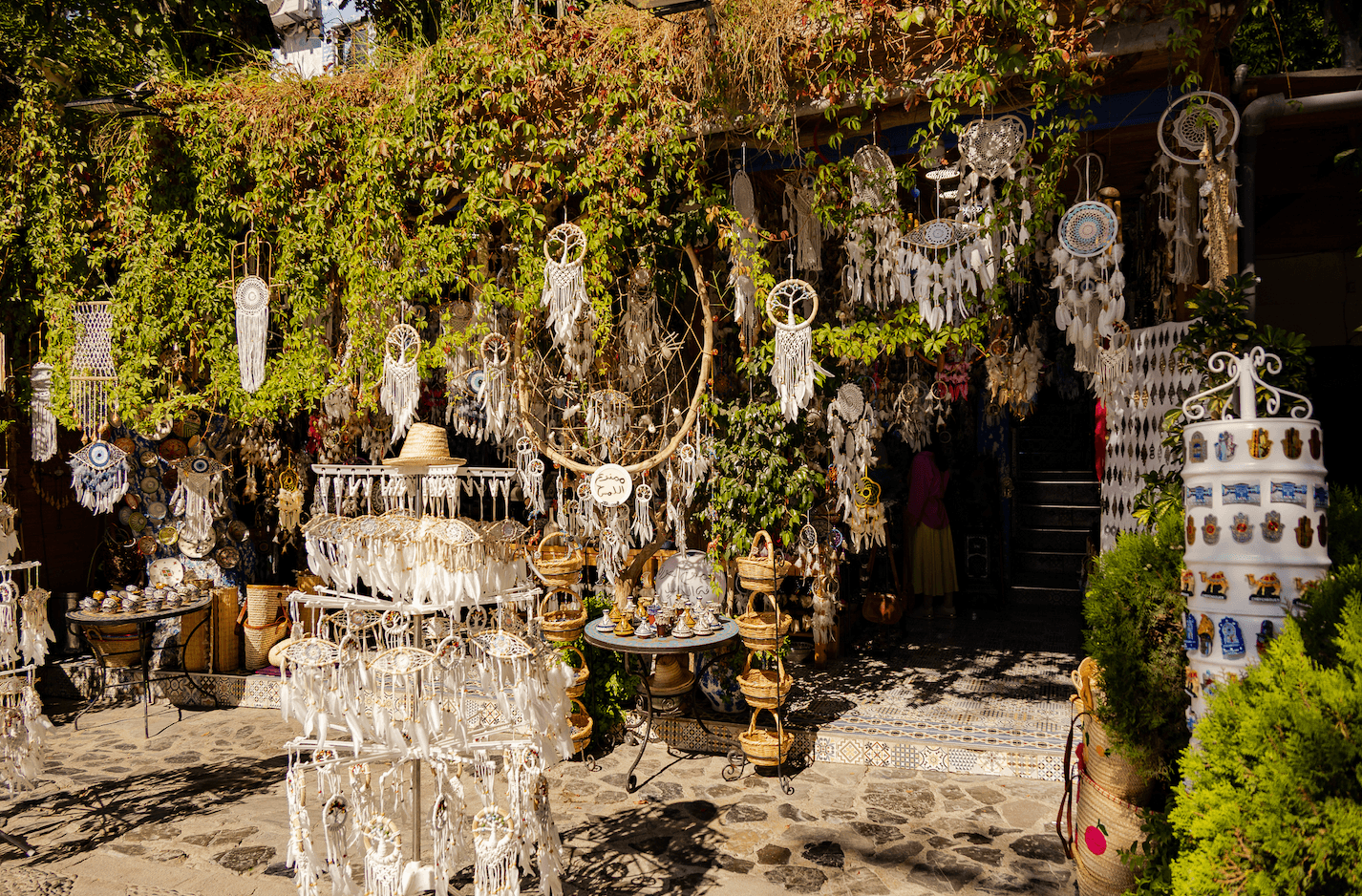 Сувенирный магазин в Марокко