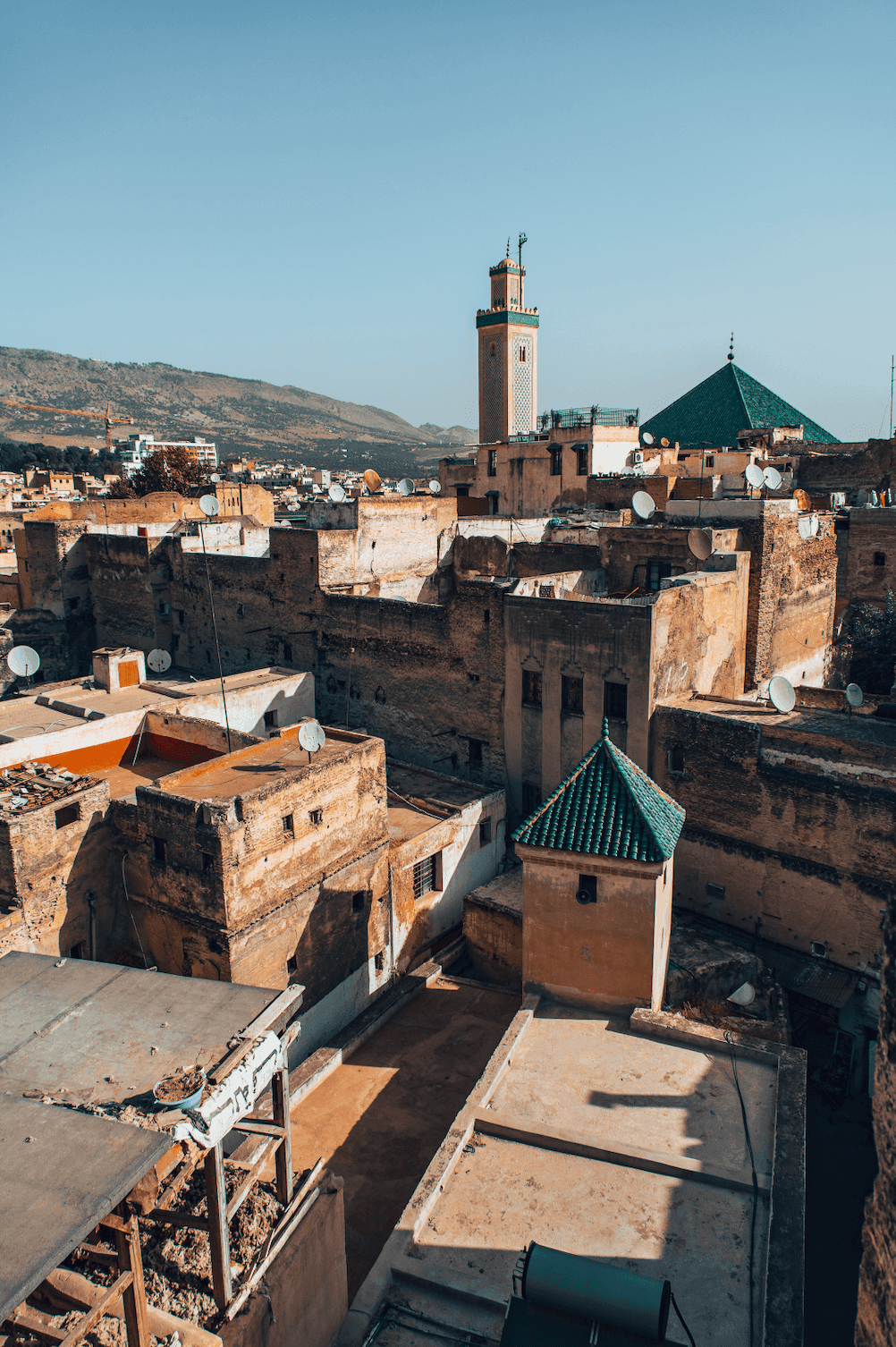 Красильни Феса, Марокко