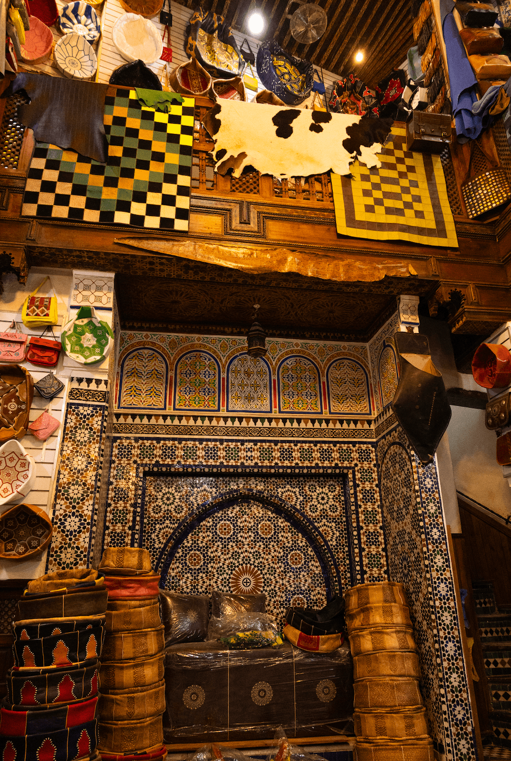 Красильни Феса, Марокко