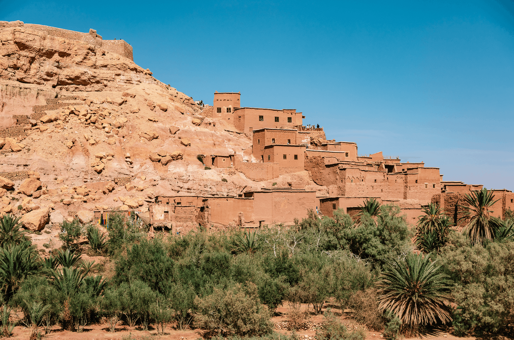 Касба Айт-Бен-Хадду в Марокко