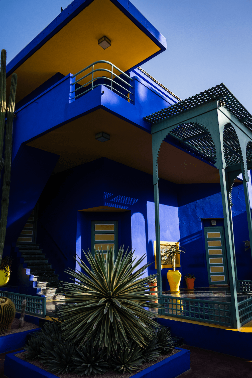 Сад Мажорель в Марокко