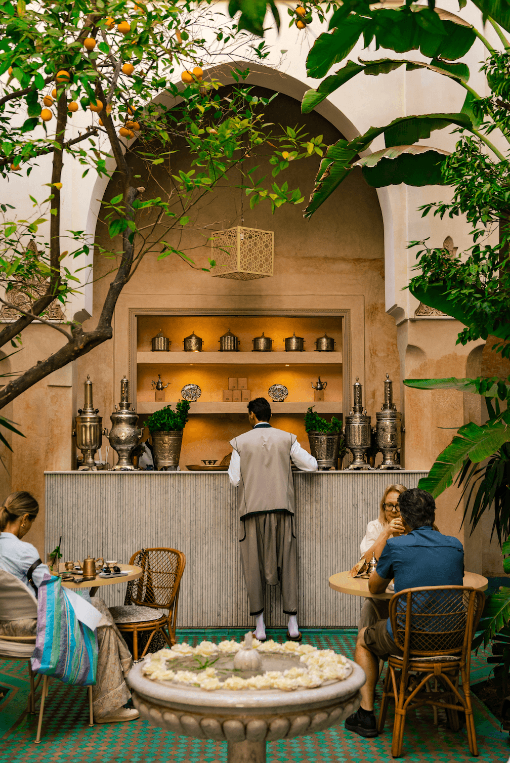 Чайная в Марокко