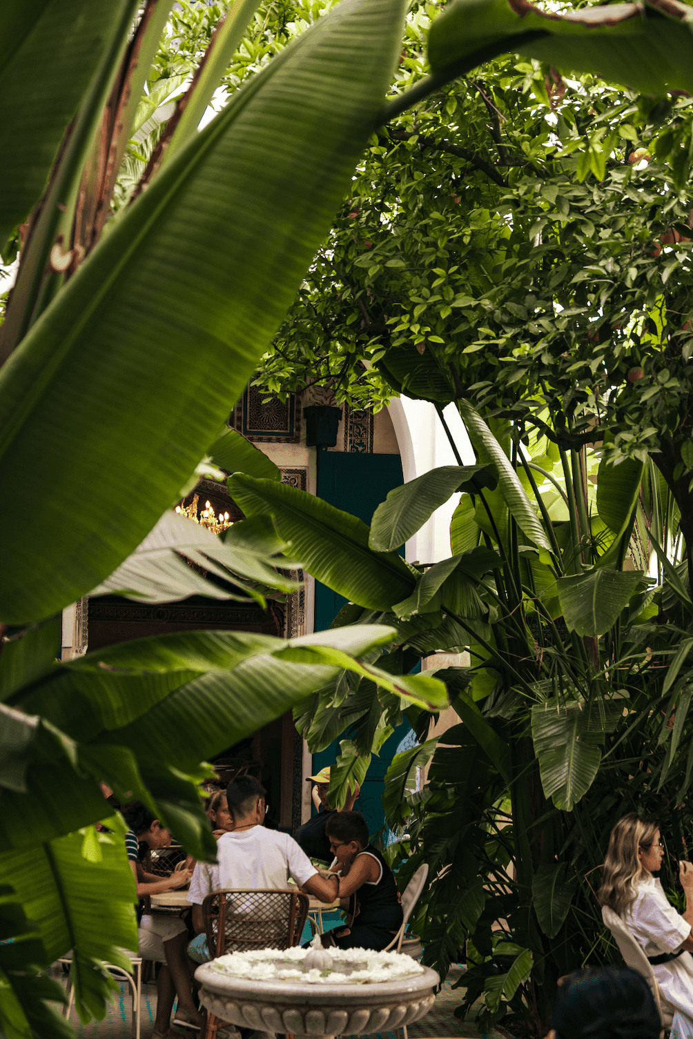 Чайная в Марокко