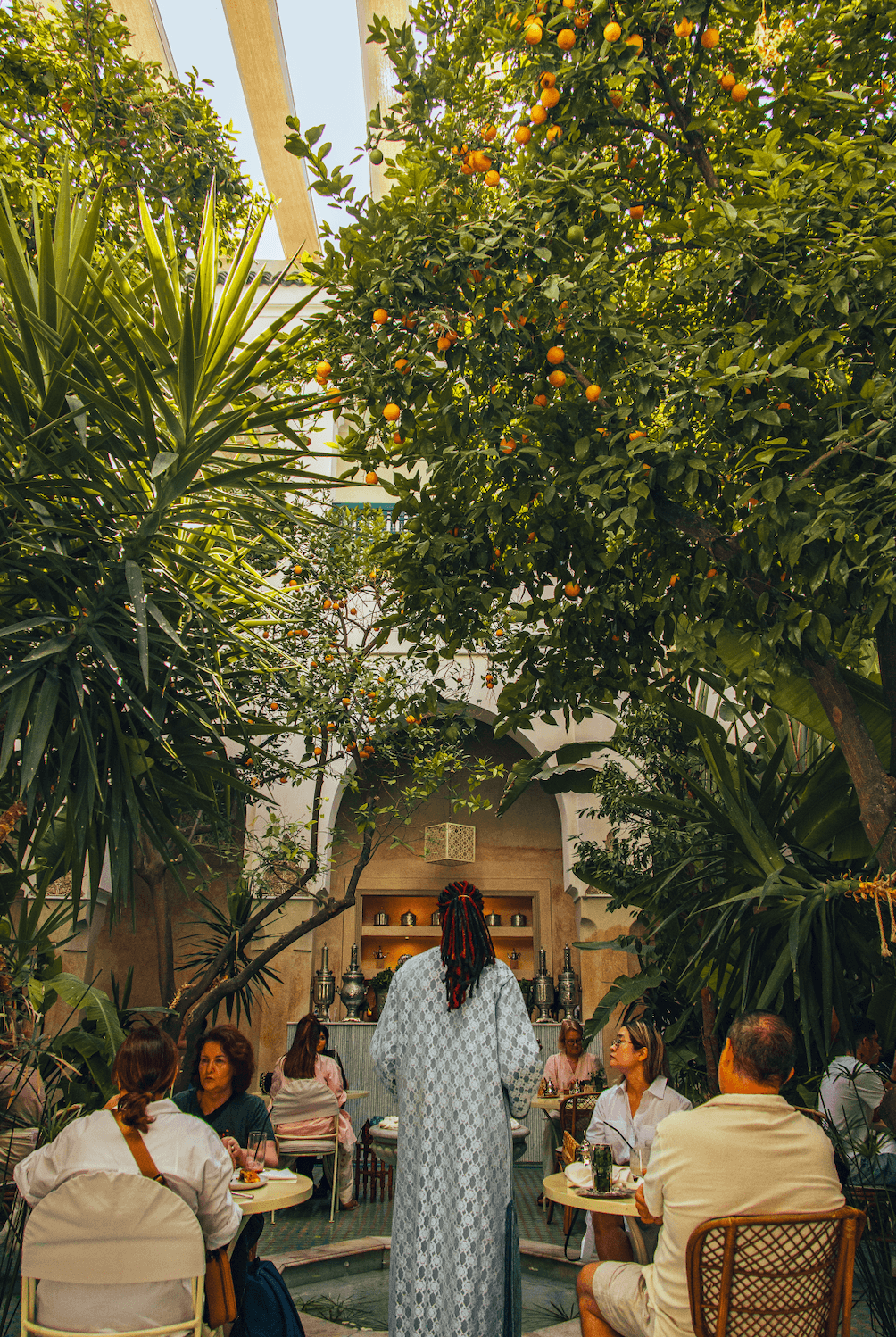 Чайная в Марракеше, Марокко