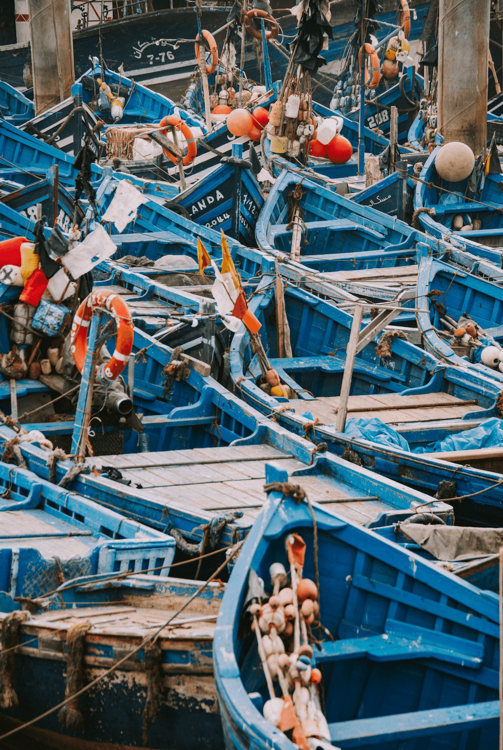 Порт в Эс-Сувейре, Марокко