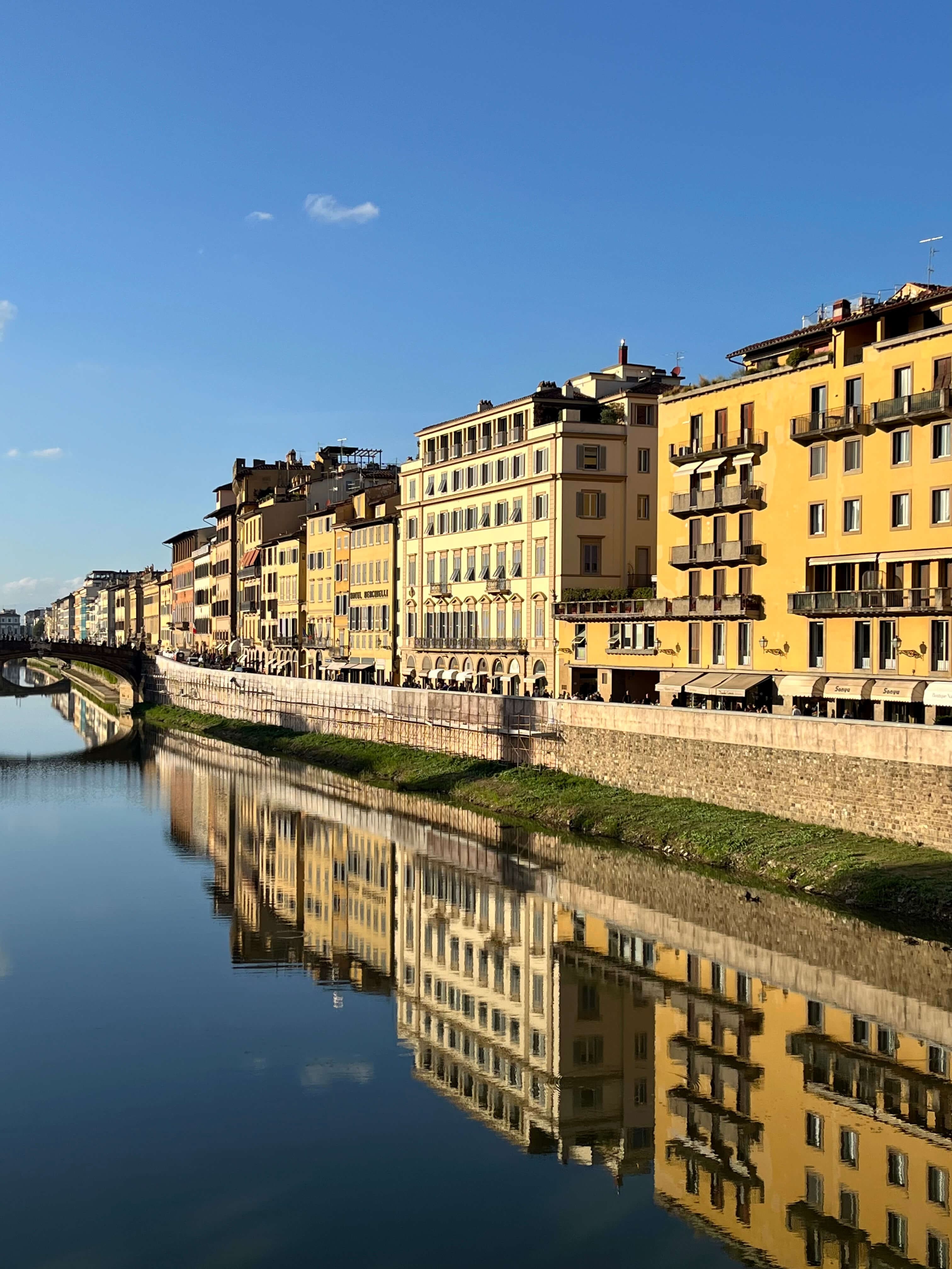 Вид на Флоренцию с моста