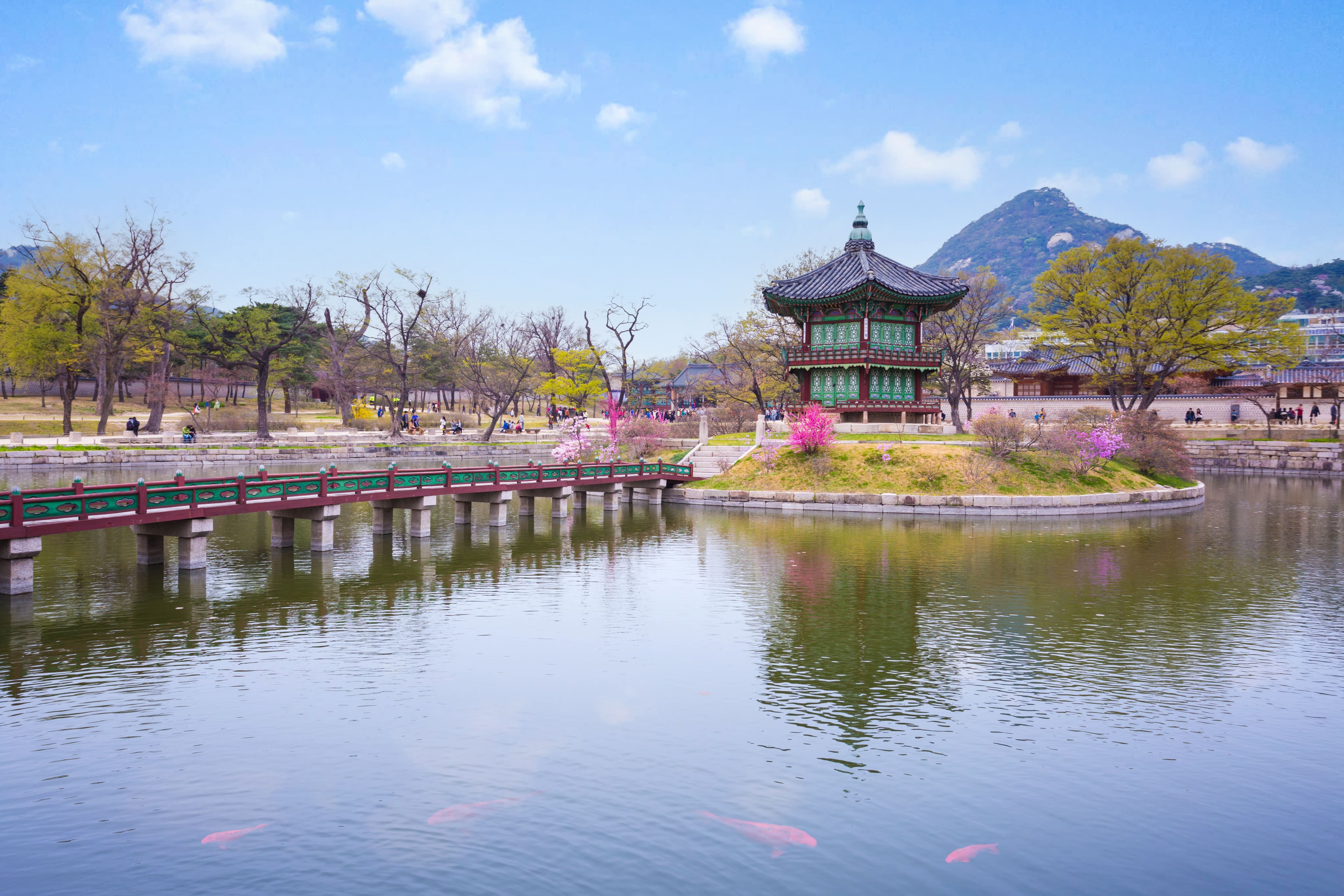 Южная Корея в апреле