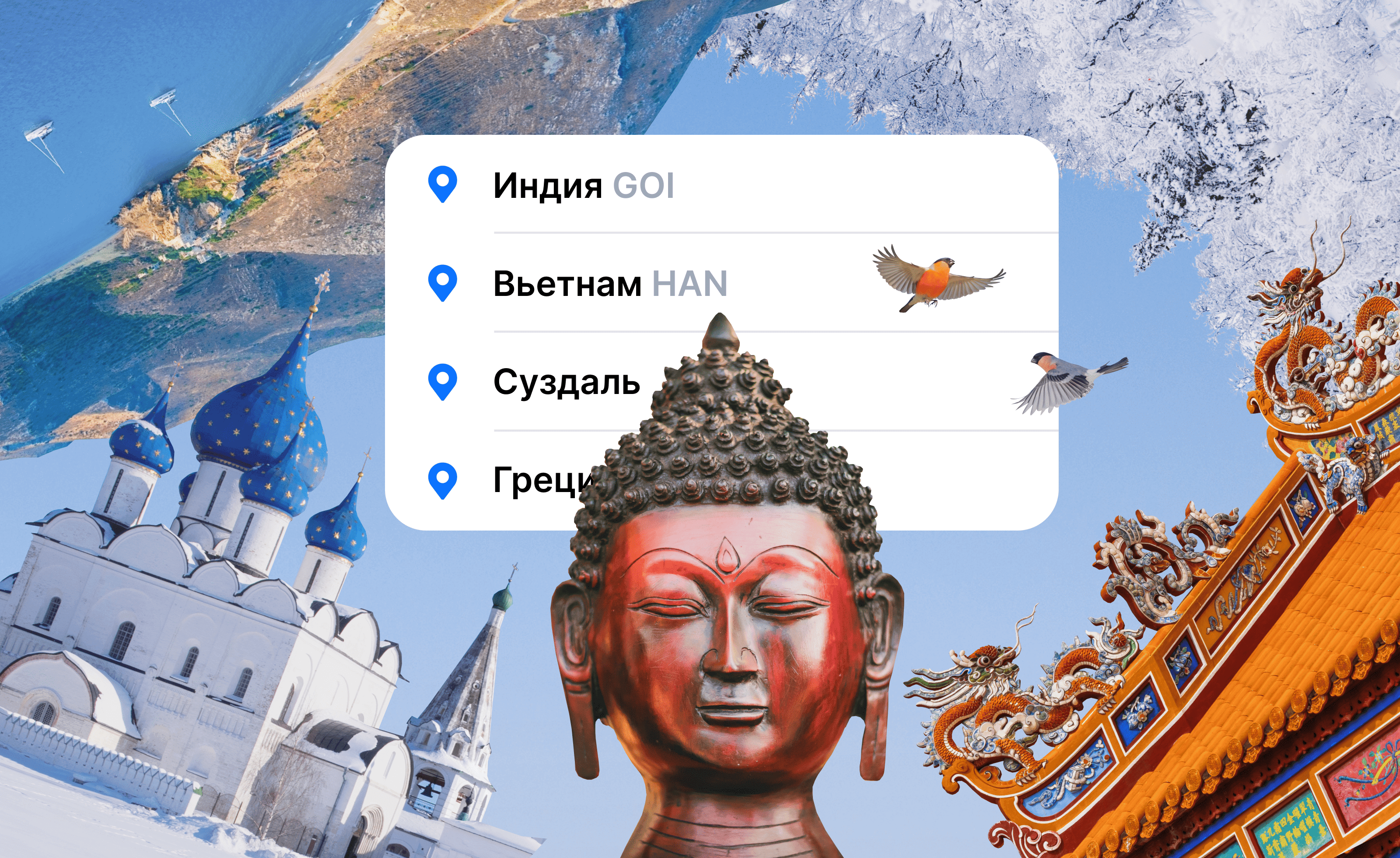 Куда поехать в январе: катаемся на санях и гуляем по чайным плантациям