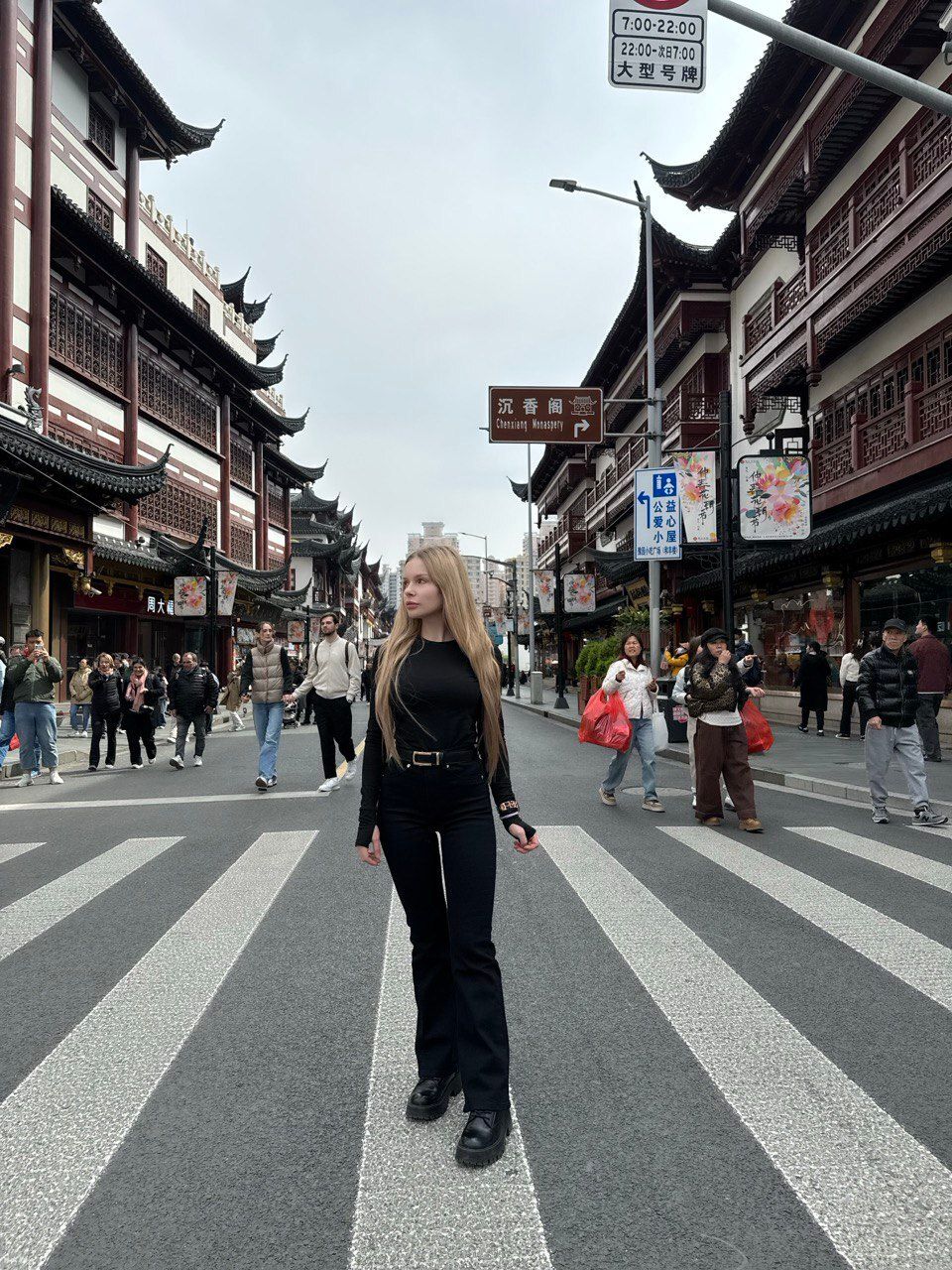 Турист в Шанхае