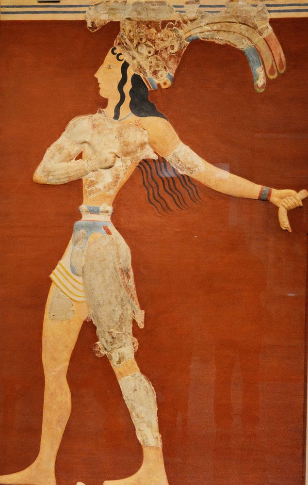 Кносский дворец на Крите, Греция