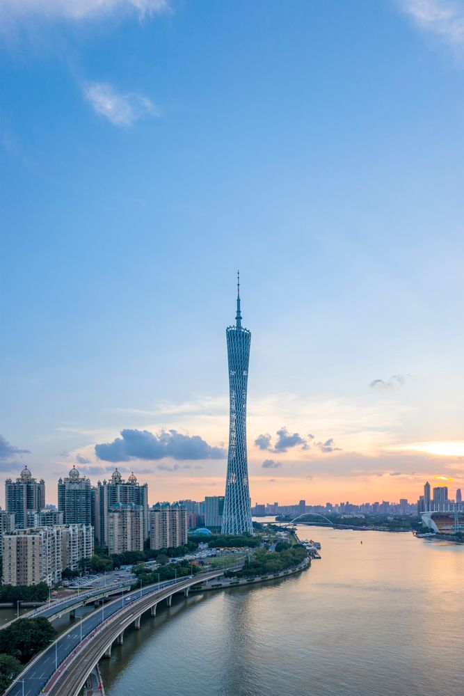 Набережная Гуанчжоу, Китай