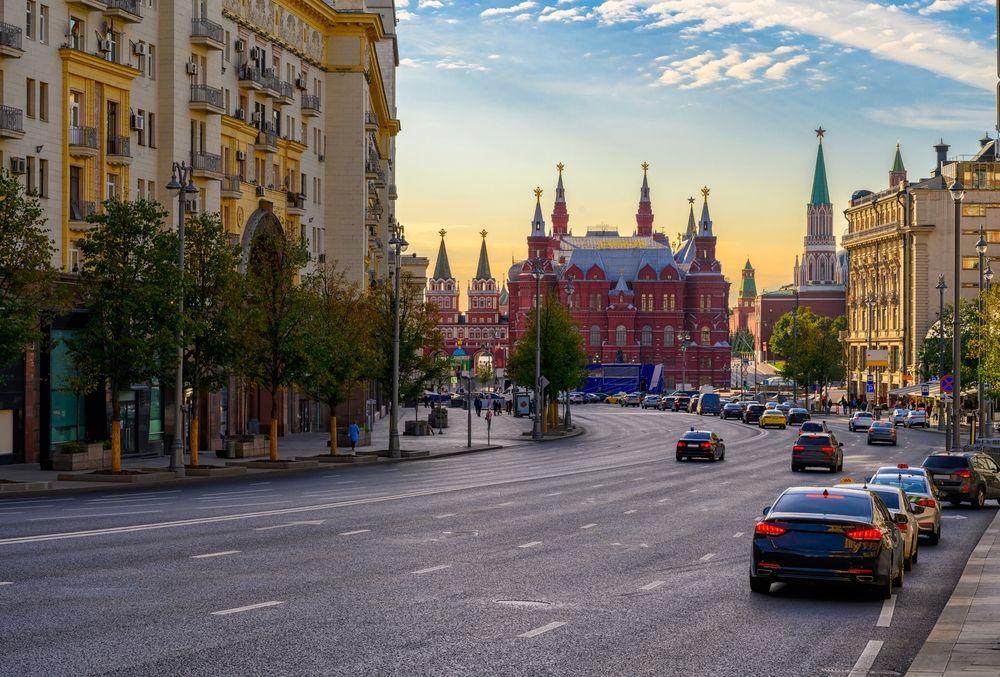Тверская улица в Москве