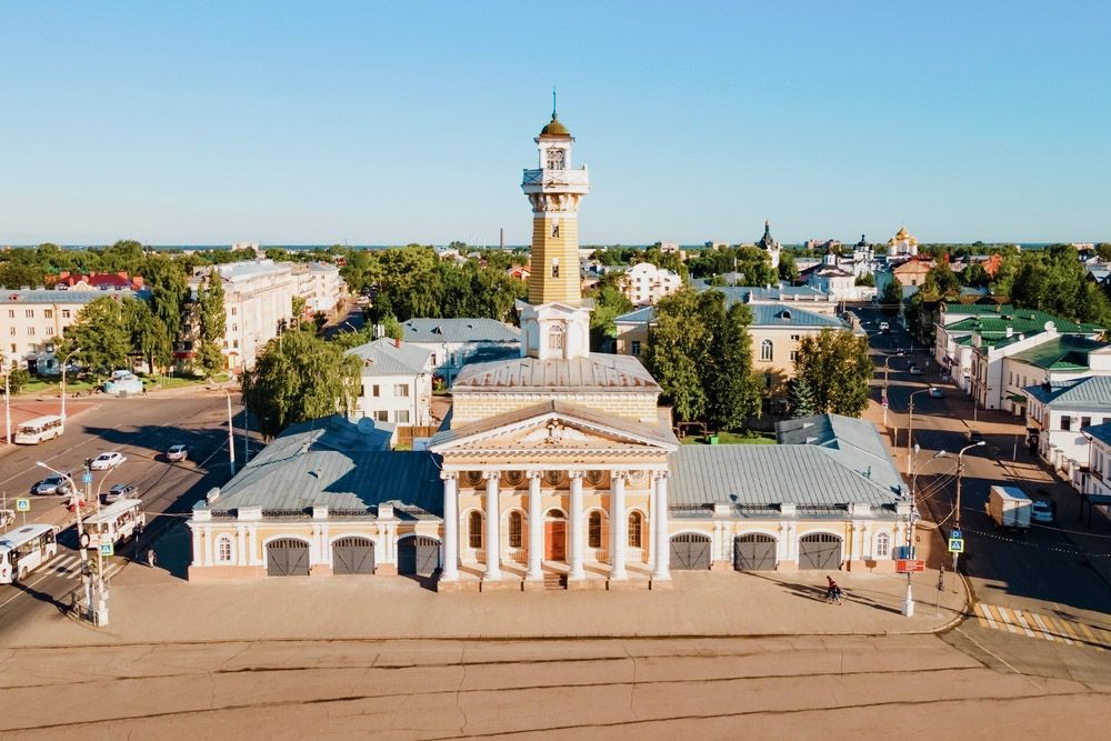 Пожарная каланча в Костроме