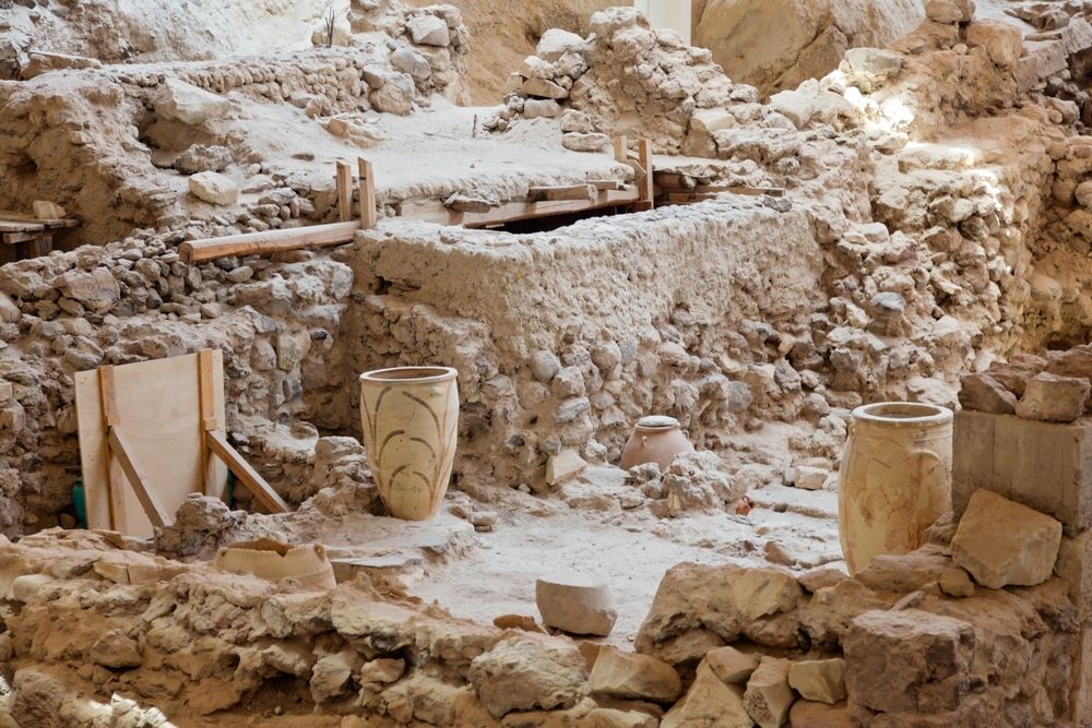 Руины Акротири, Санторини