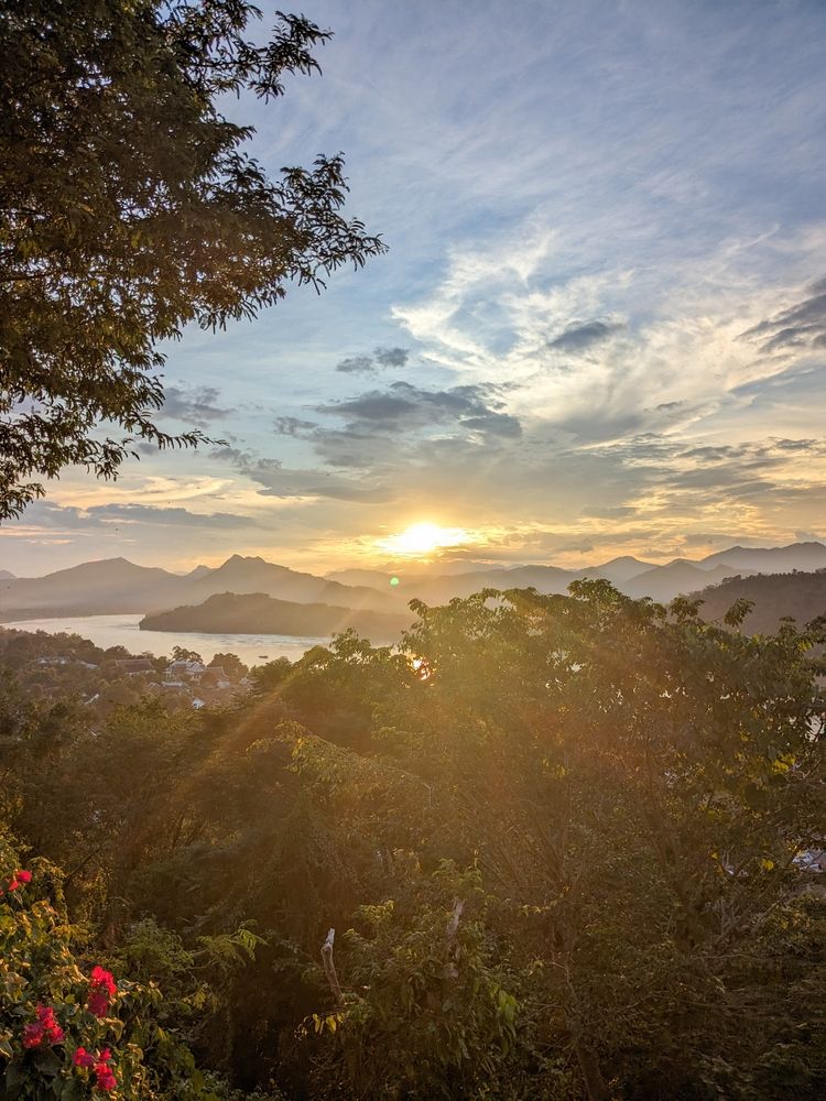 Пейзаж Лаоса