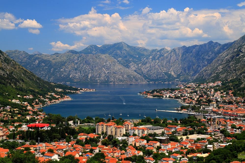 Которский залив в Черногории