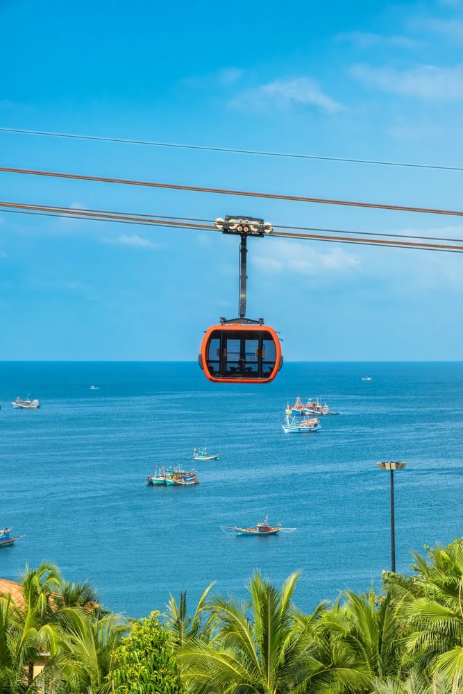 Канатная дорога во Вьетнаме