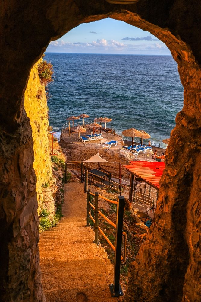 Старый город Улциня в Черногории