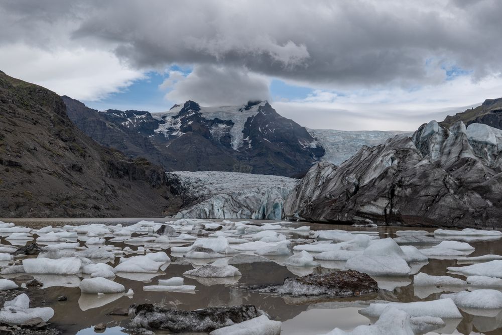 Ледник в Исландии