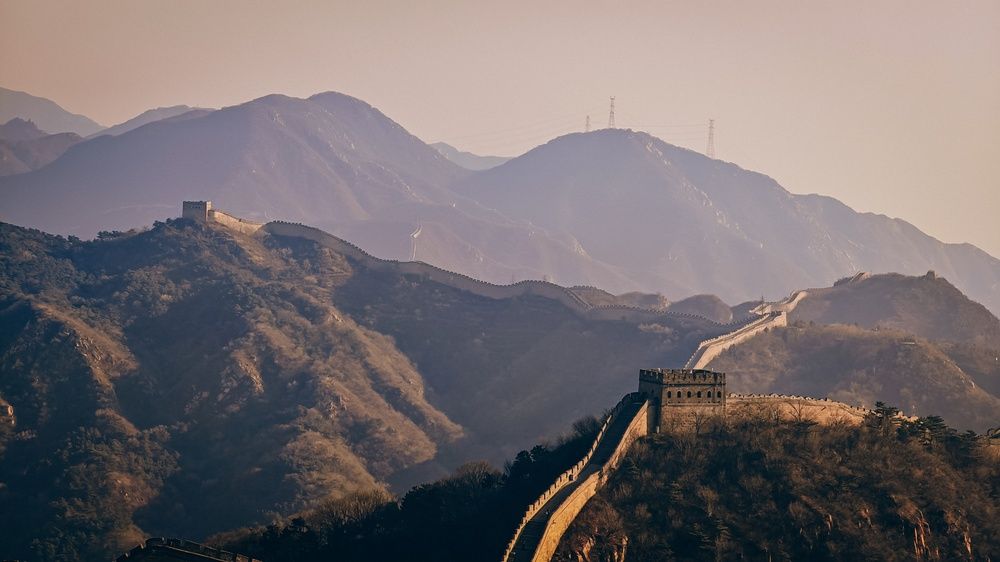 Бадалин, Великая Китайская стена, Китай