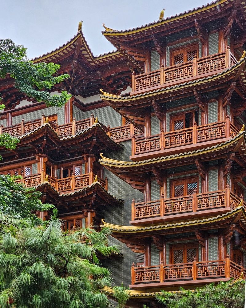 Храм Дафо в Гуанчжоу, Китай