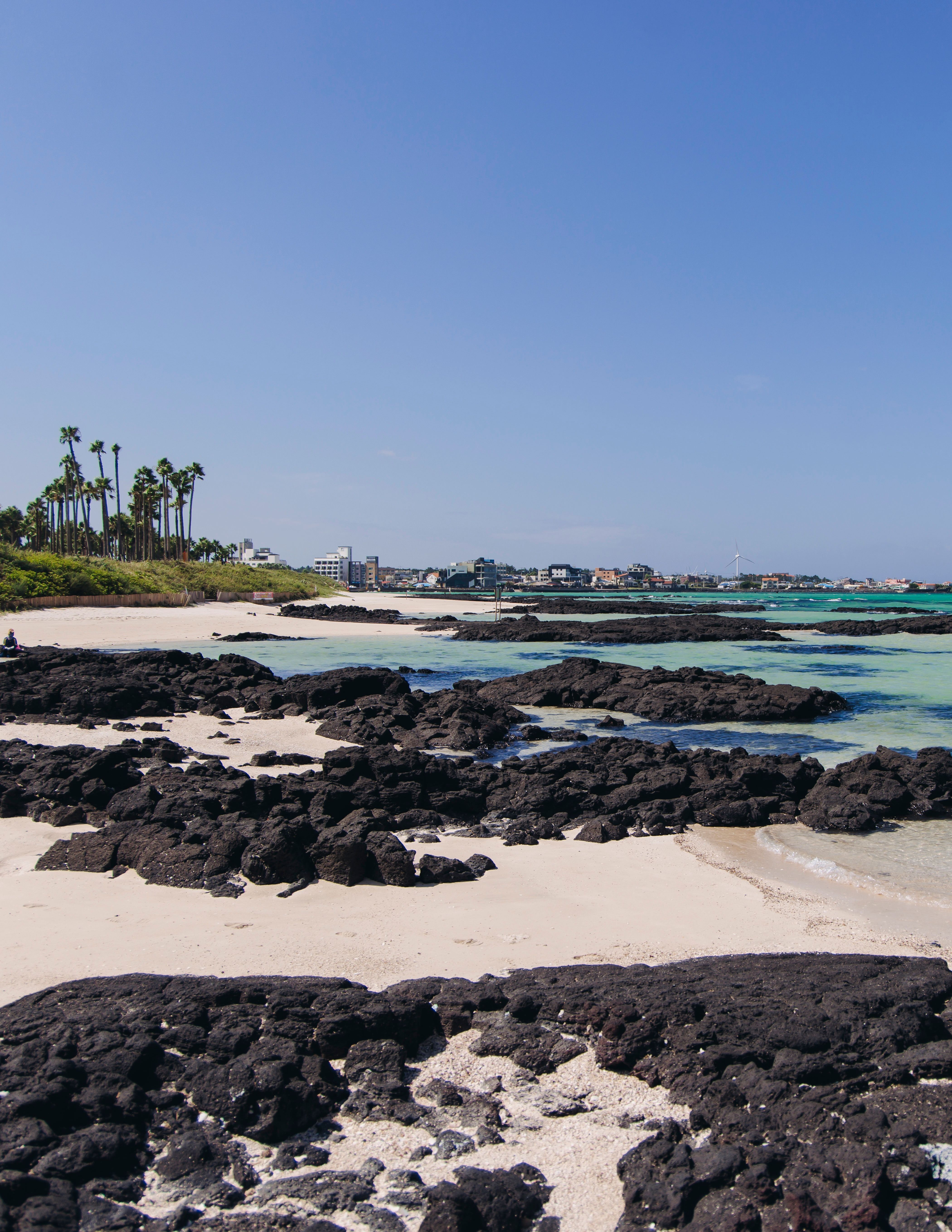 Пляж Хёпчэ на острове Чеджу в Южной Корее