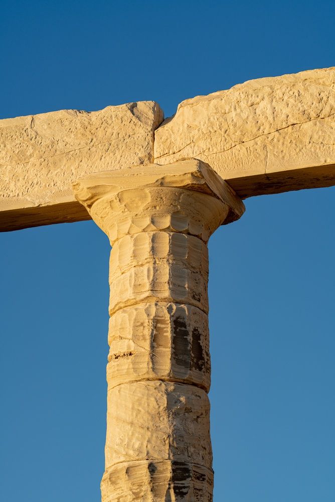 Храм Посейдона на мысе Сунион, Греция