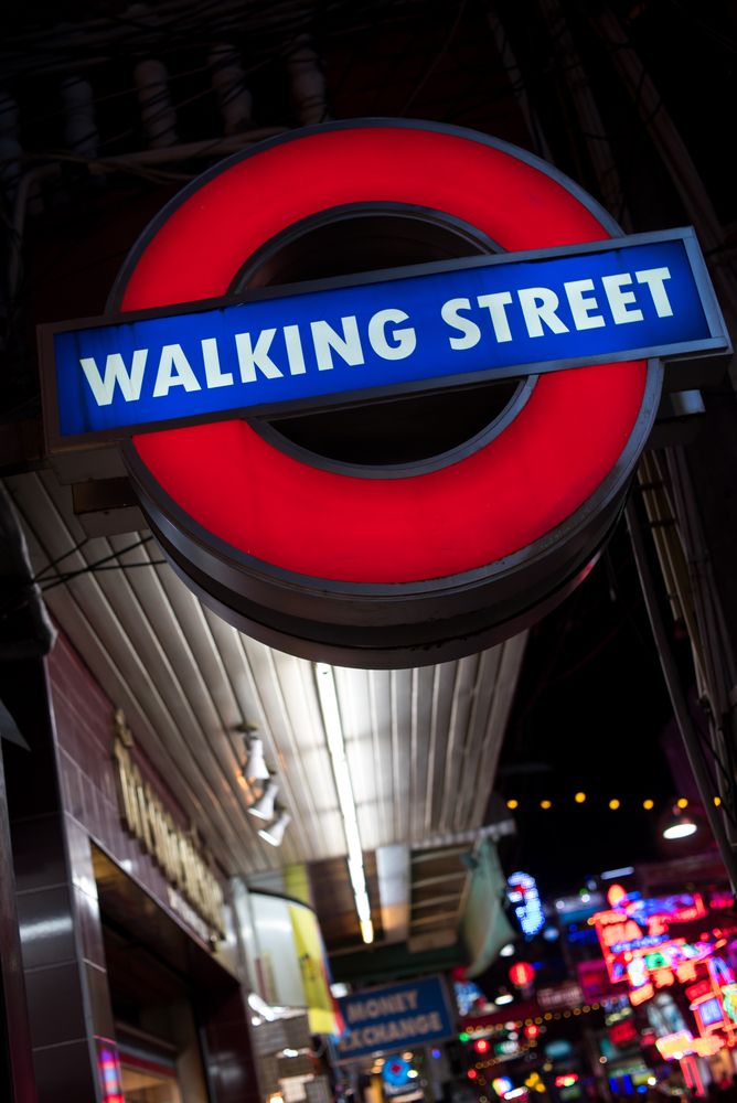Улица Walking Street в Паттайе