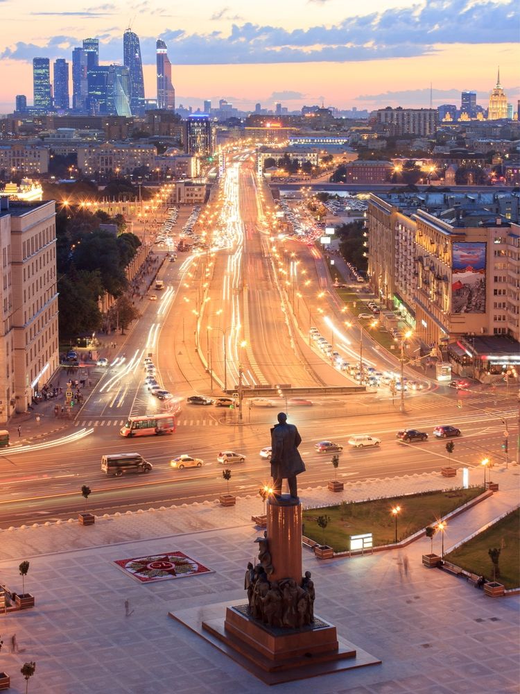 Дороги в Москве
