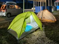 Ночёвка в палатке