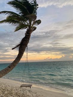 Пляж на Мальдивах